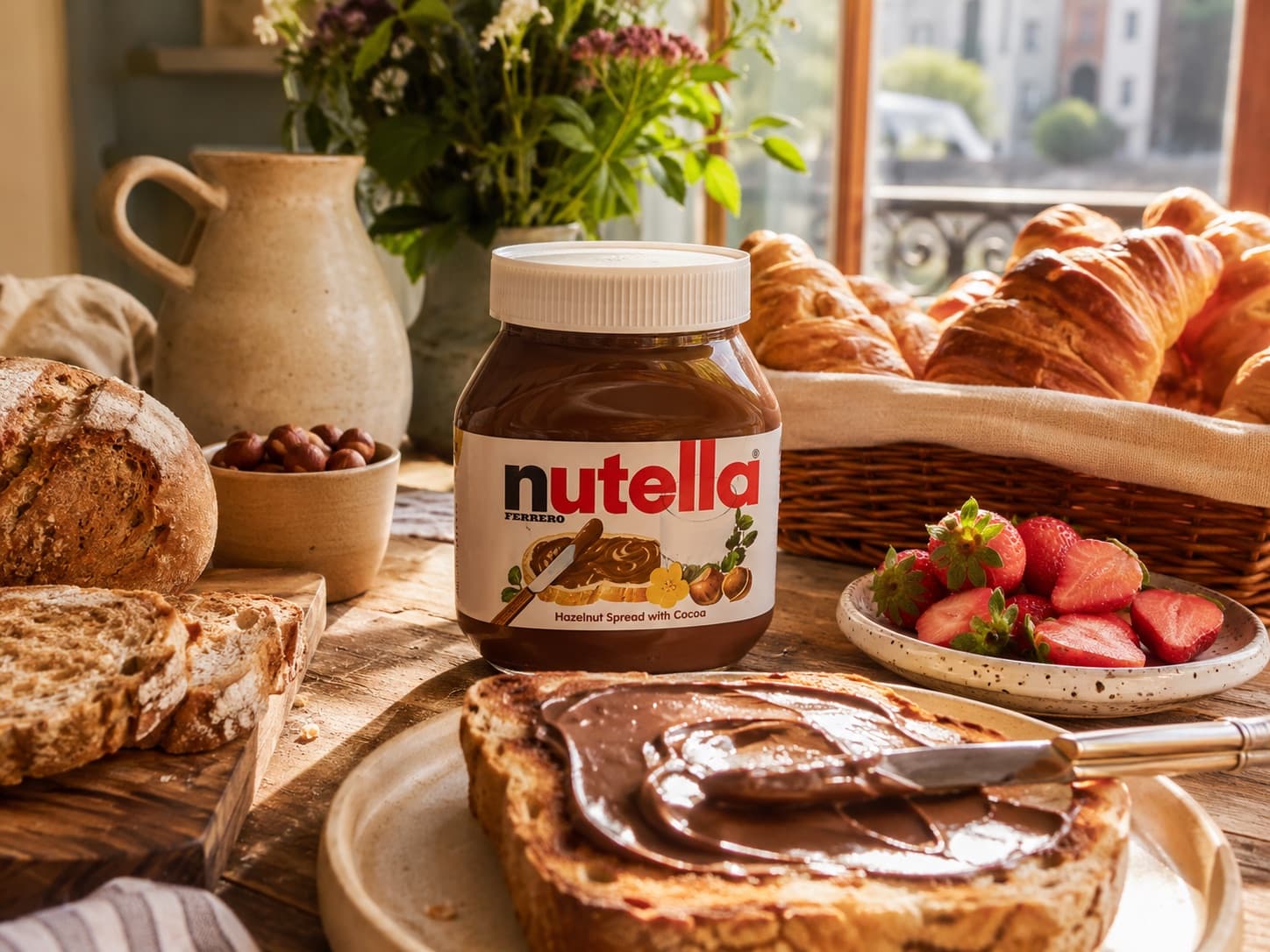 Breakfast spread