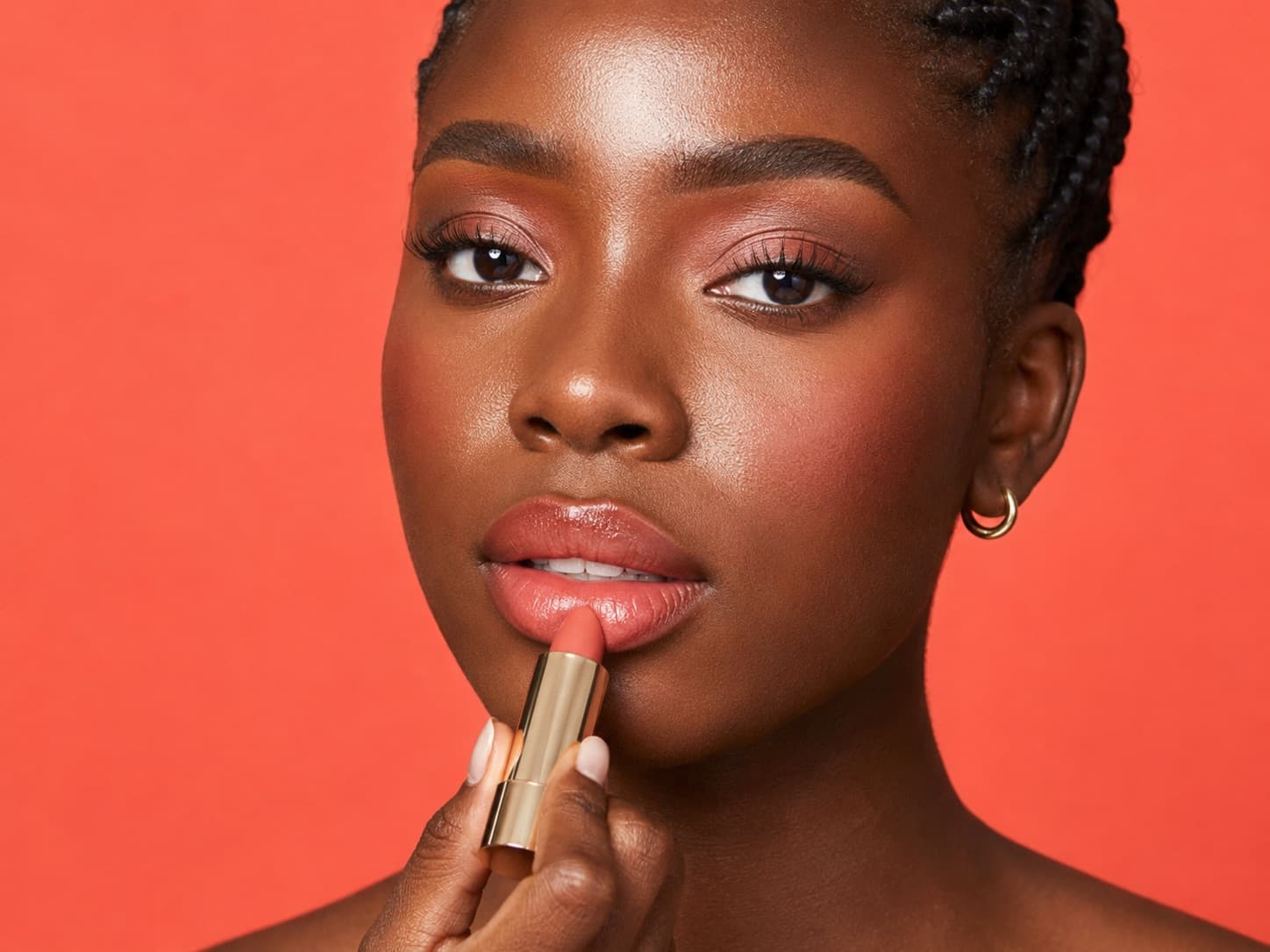 On-model cosmetics