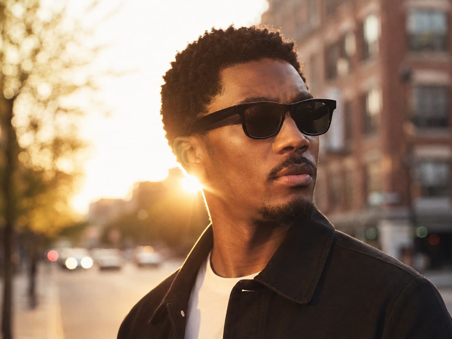 On-model eyewear