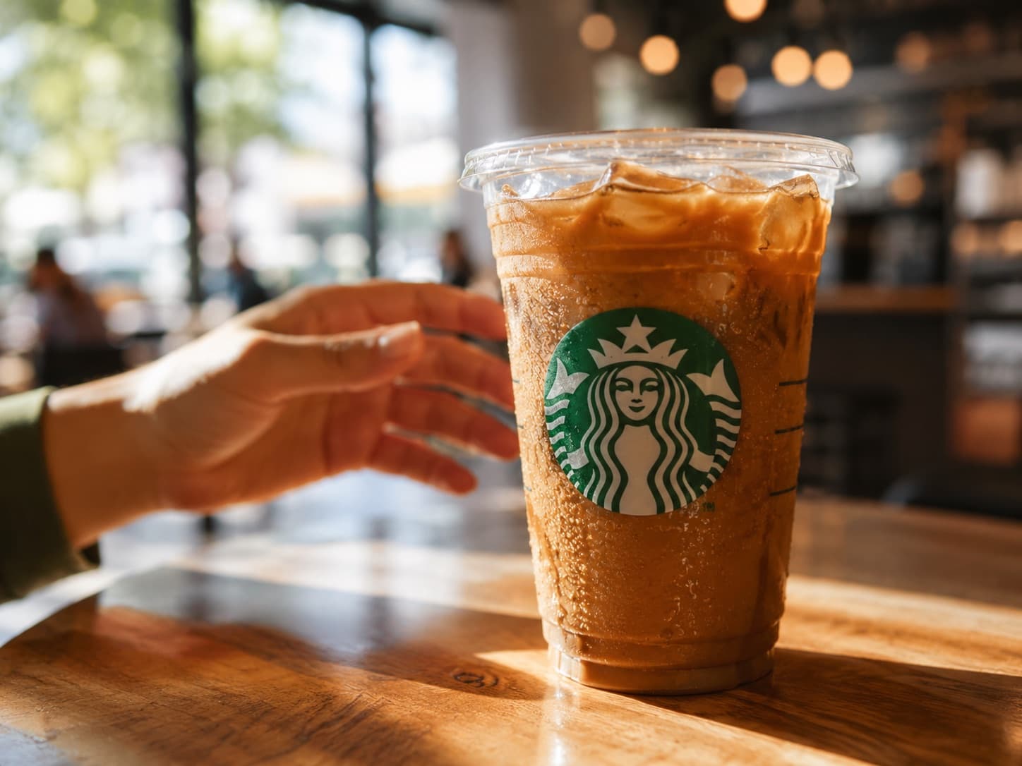 Iced coffee